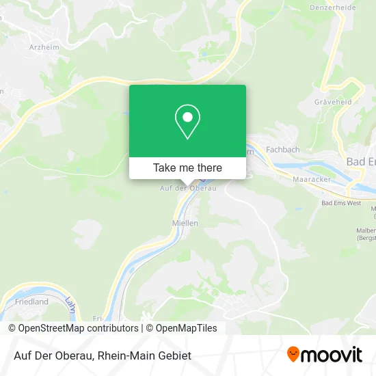 Карта Auf Der Oberau