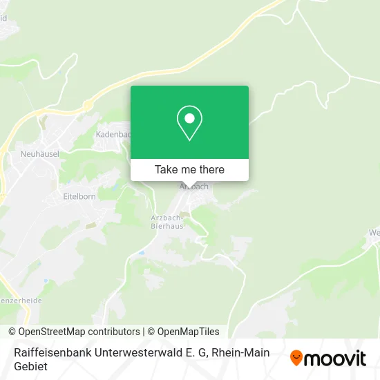 Карта Raiffeisenbank Unterwesterwald E. G