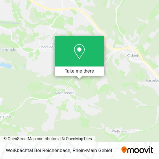 Карта Weißbachtal Bei Reichenbach