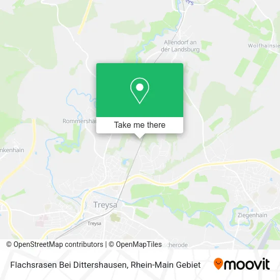 Карта Flachsrasen Bei Dittershausen