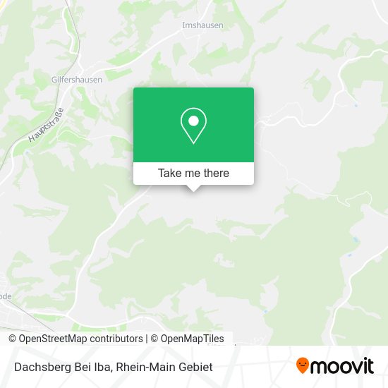 Карта Dachsberg Bei Iba