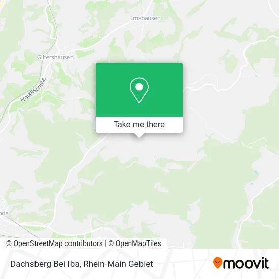 Карта Dachsberg Bei Iba