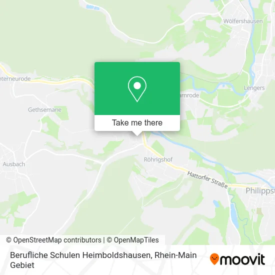 Карта Berufliche Schulen Heimboldshausen