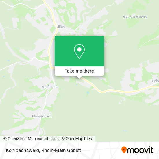 Карта Kohlbachswald