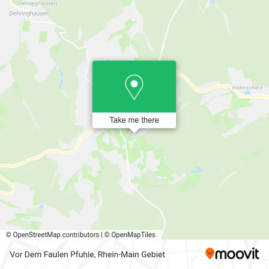 Карта Vor Dem Faulen Pfuhle