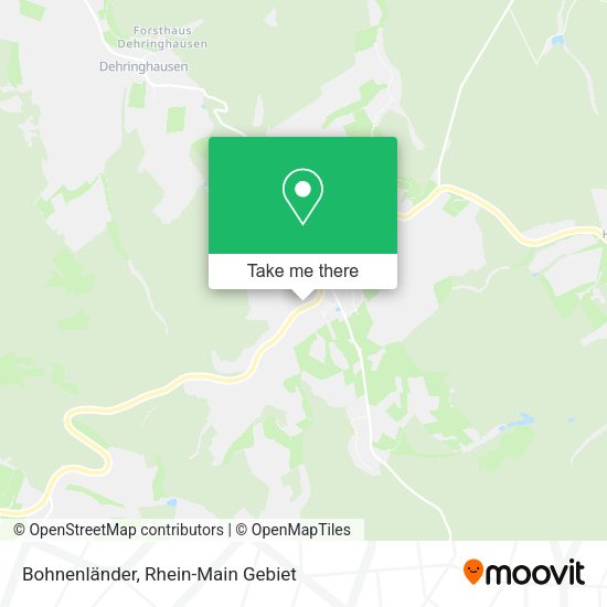 Карта Bohnenländer