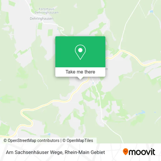 Карта Am Sachsenhäuser Wege