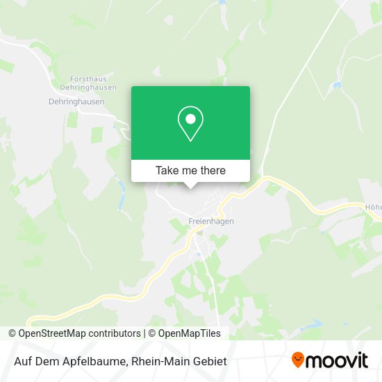 Карта Auf Dem Apfelbaume