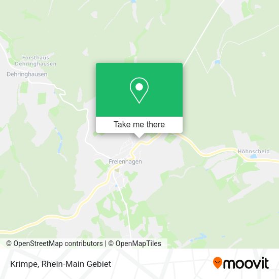 Карта Krimpe