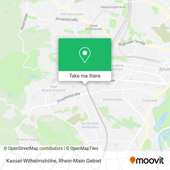 Карта Kassel-Wilhelmshöhe
