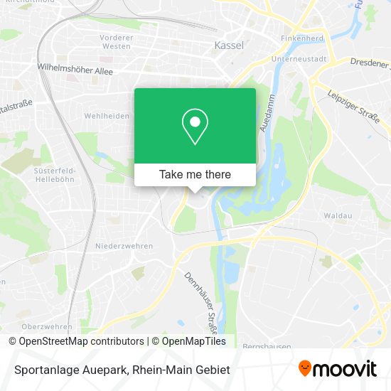 Карта Sportanlage Auepark