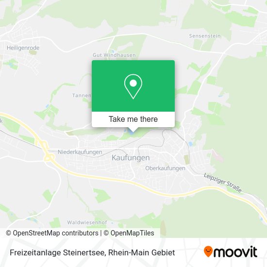 Карта Freizeitanlage Steinertsee
