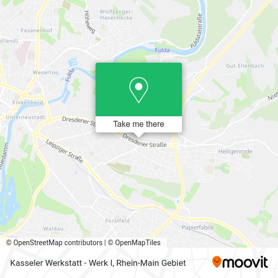 Карта Kasseler Werkstatt - Werk I