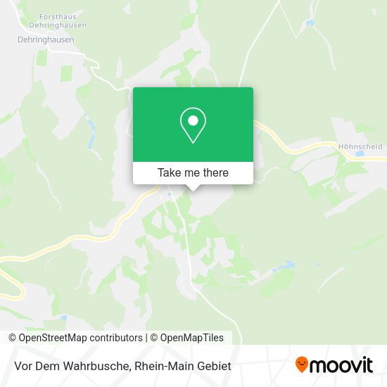 Карта Vor Dem Wahrbusche