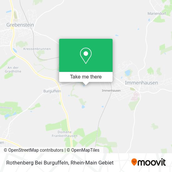 Карта Rothenberg Bei Burguffeln