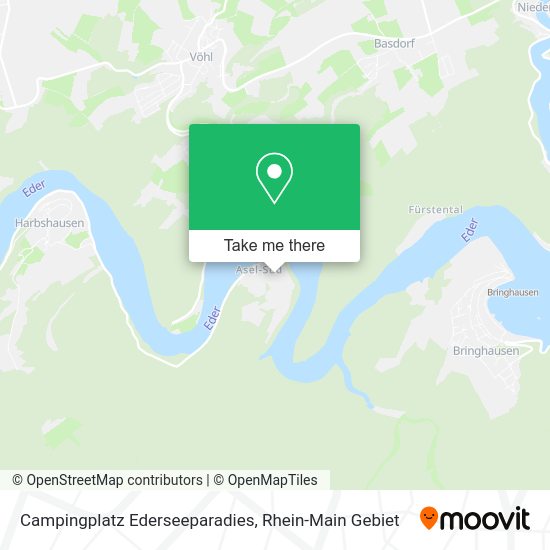 Карта Campingplatz Ederseeparadies