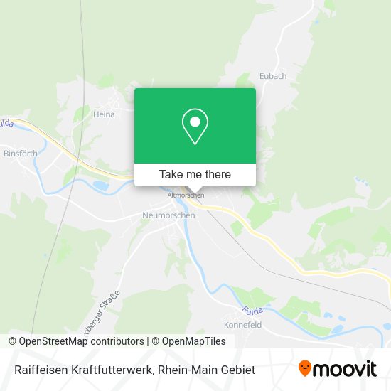 Карта Raiffeisen Kraftfutterwerk