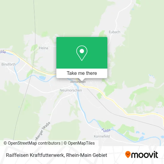 Карта Raiffeisen Kraftfutterwerk