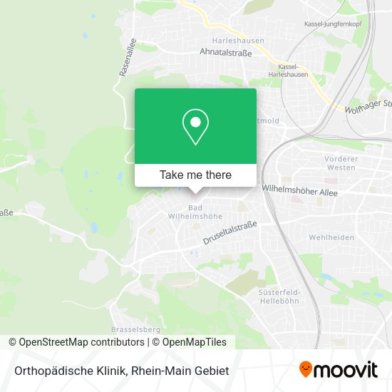 Карта Orthopädische Klinik