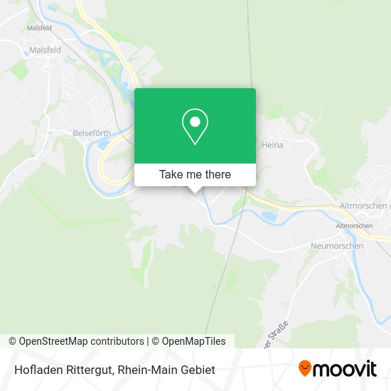 Карта Hofladen Rittergut