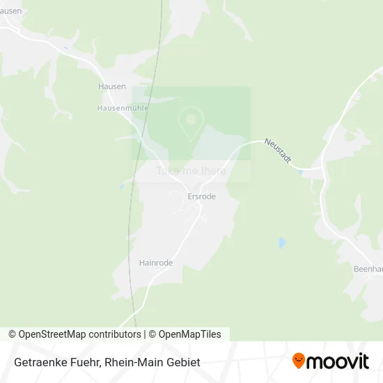 Карта Getraenke Fuehr