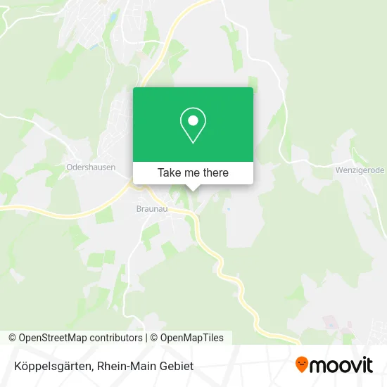 Карта Köppelsgärten