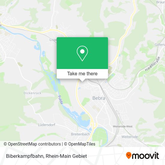 Карта Biberkampfbahn