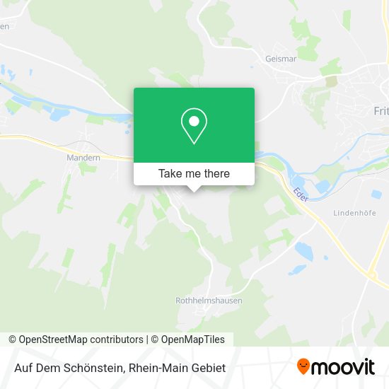 Карта Auf Dem Schönstein