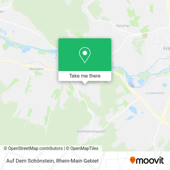 Карта Auf Dem Schönstein