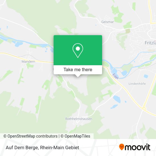 Карта Auf Dem Berge