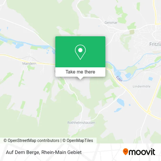 Карта Auf Dem Berge