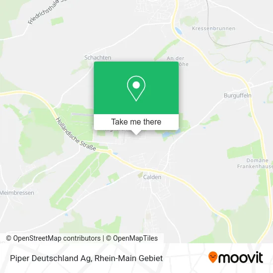 Карта Piper Deutschland Ag