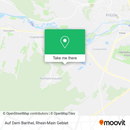 Карта Auf Dem Barthel