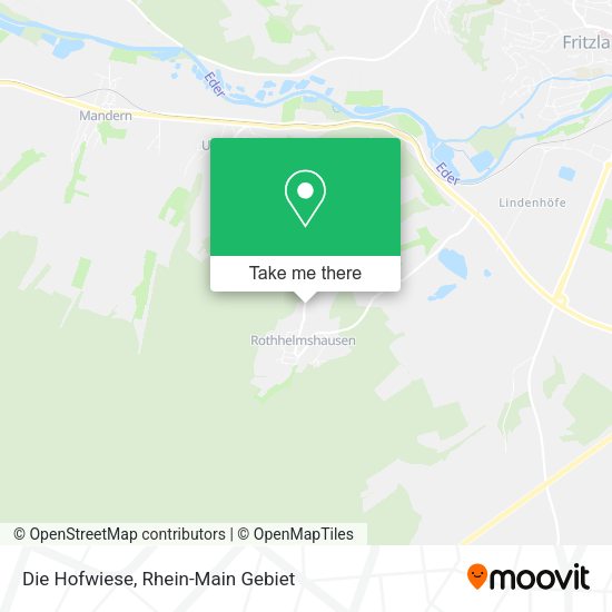 Карта Die Hofwiese
