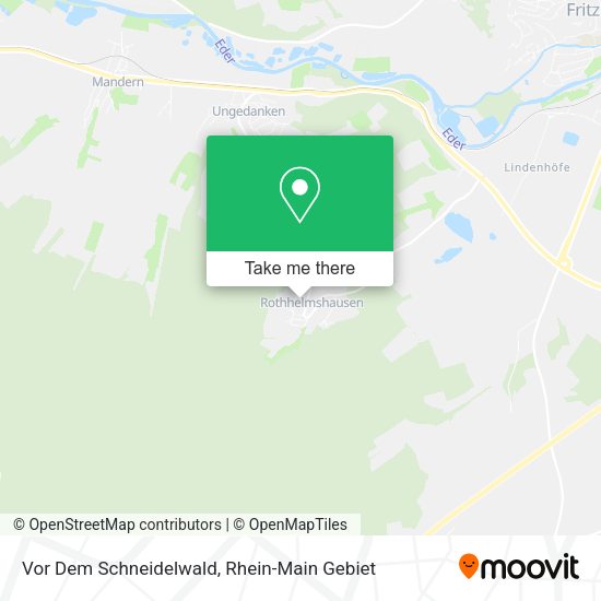 Карта Vor Dem Schneidelwald