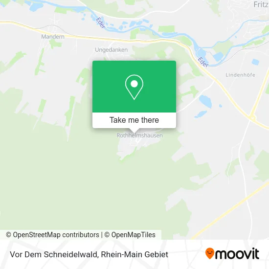 Карта Vor Dem Schneidelwald