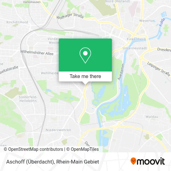 Карта Aschoff (Überdacht)