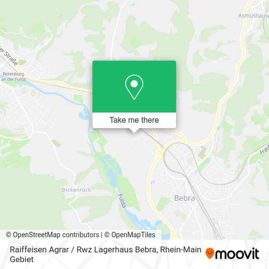 Карта Raiffeisen Agrar / Rwz Lagerhaus Bebra