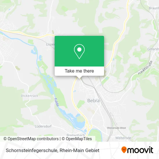 Карта Schornsteinfegerschule