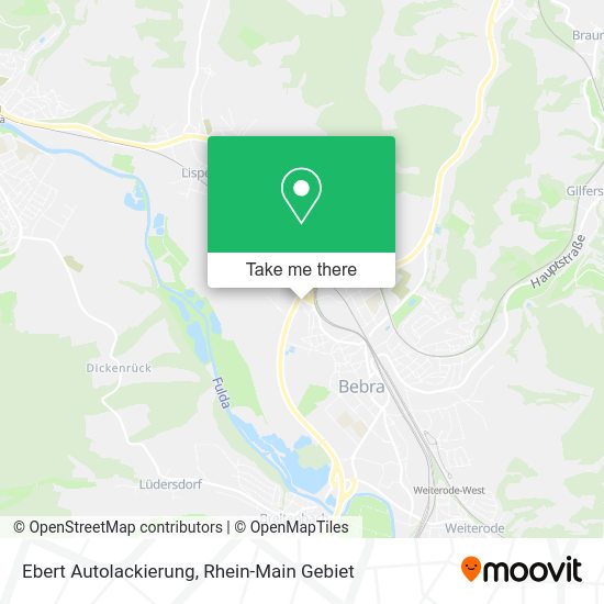 Карта Ebert Autolackierung