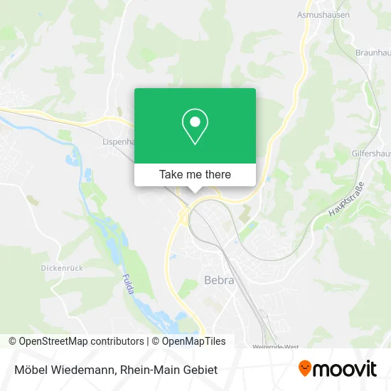Карта Möbel Wiedemann