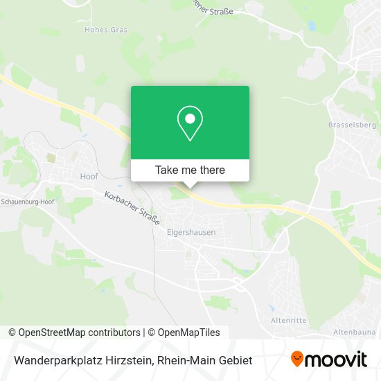Карта Wanderparkplatz Hirzstein