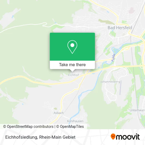 Карта Eichhofsiedlung