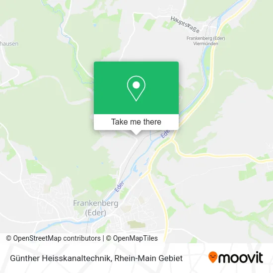 Карта Günther Heisskanaltechnik