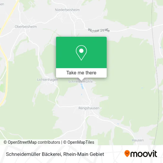 Карта Schneidemüller Bäckerei