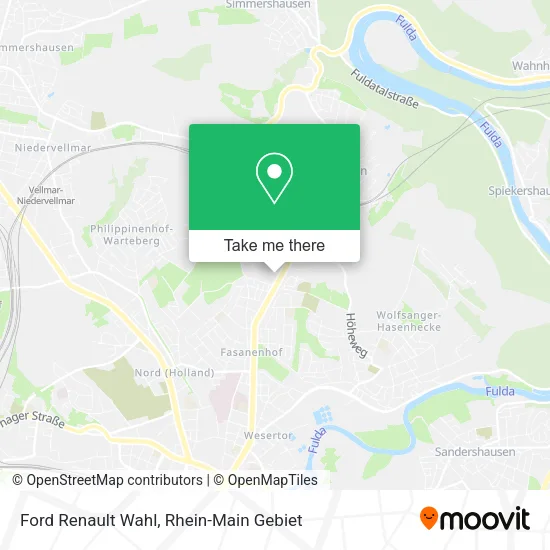 Карта Ford Renault Wahl