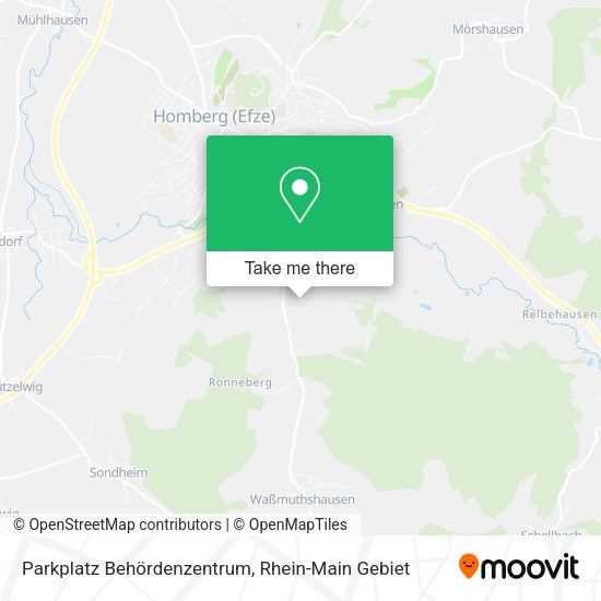Карта Parkplatz Behördenzentrum