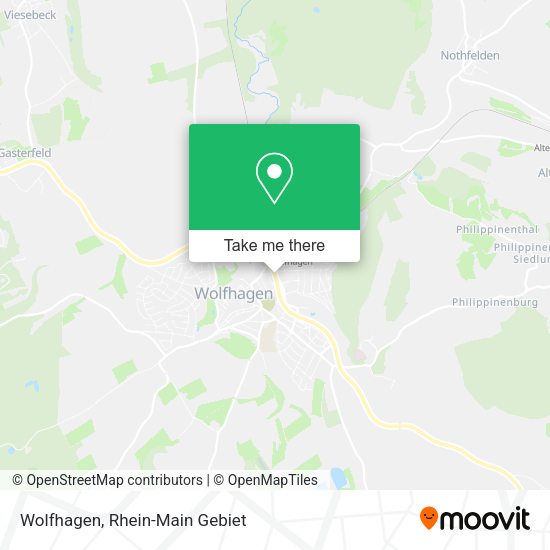 Карта Wolfhagen