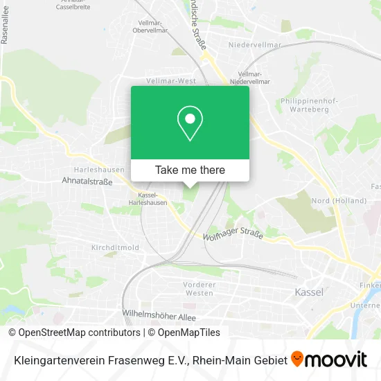Карта Kleingartenverein Frasenweg E.V.
