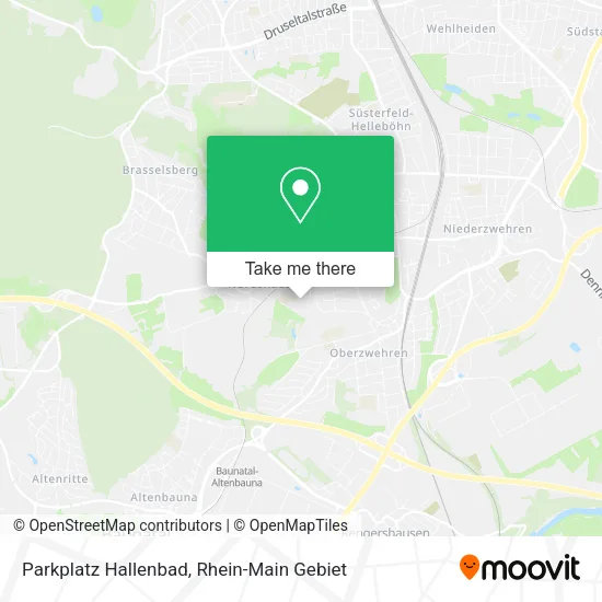 Карта Parkplatz Hallenbad